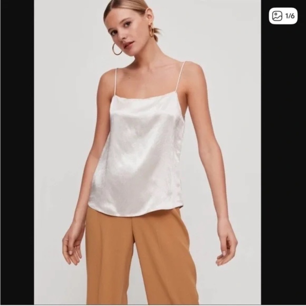 BABATON BENJI CAMISOLE | ARITZIA | SEA SALT | SIZE M | SILKY